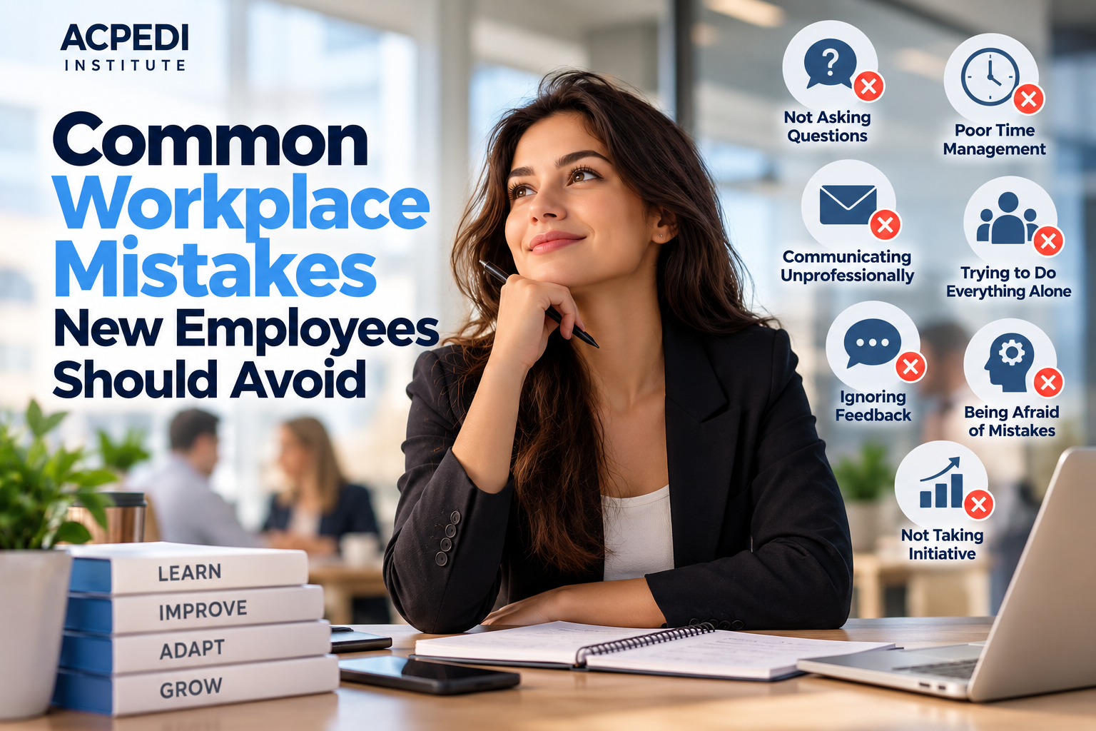Common Workplace Mistakes New Employees Should Avoid
