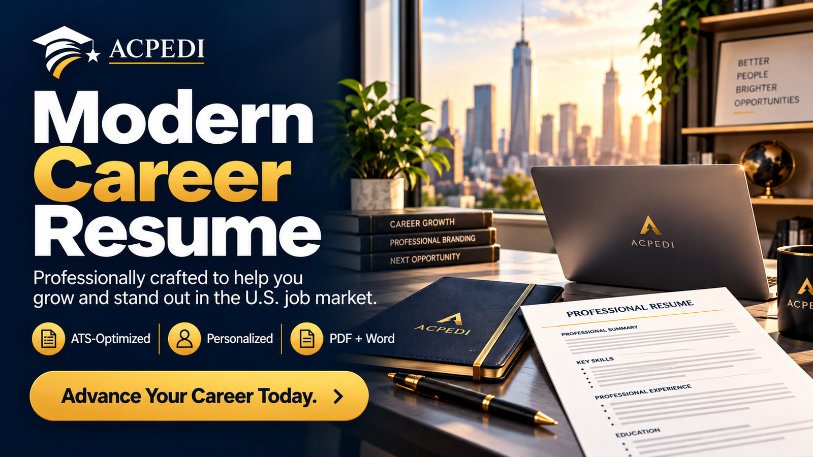 Modern Career Resume